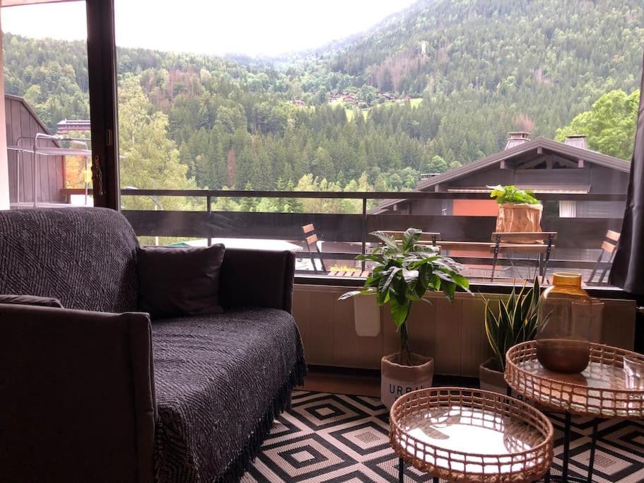 Apartement Vue Montage Magnifique 2Ch 5Mn Piste 3 Les Houches Exterior photo
