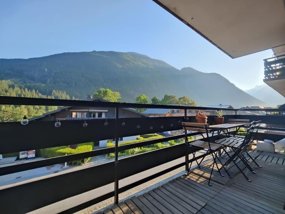 Apartement Vue Montage Magnifique 2Ch 5Mn Piste 3 Les Houches Exterior photo