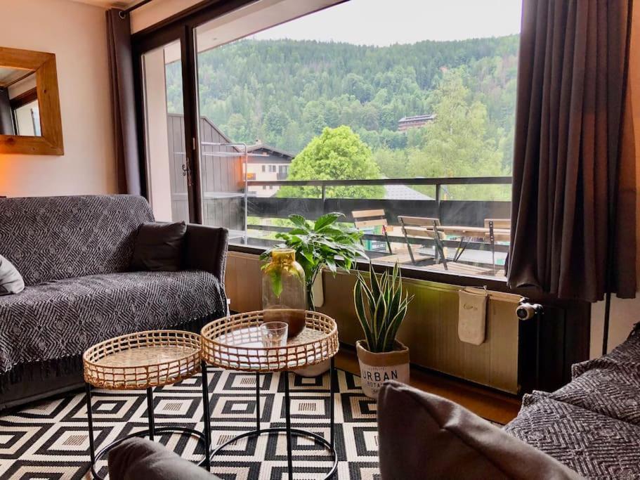 Apartement Vue Montage Magnifique 2Ch 5Mn Piste 3 Les Houches Exterior photo