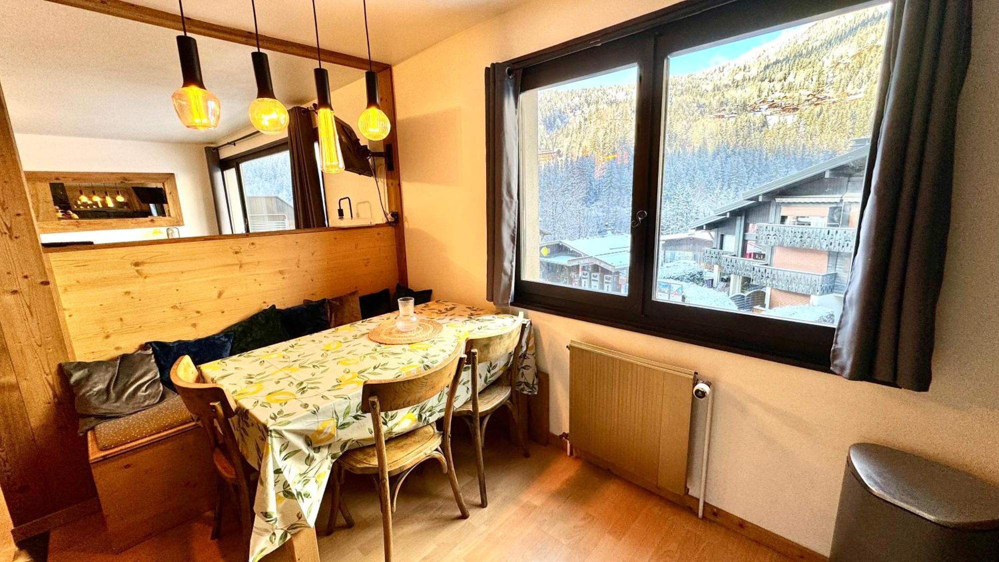 Apartement Vue Montage Magnifique 2Ch 5Mn Piste 3 Les Houches Exterior photo